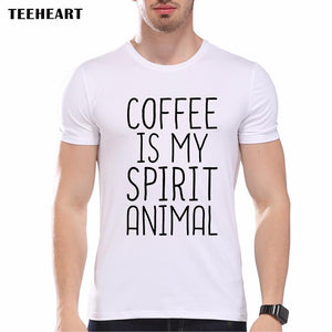 "Esprit Animal" - T-shirt à café