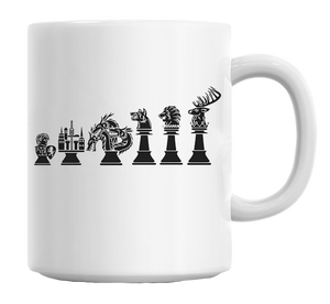 Tasse à café Chess of Thrones 11 oz