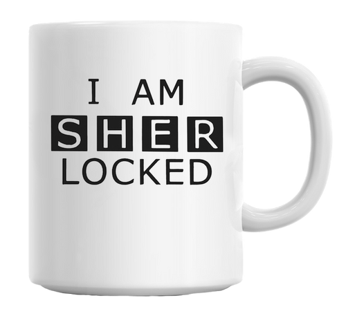 Tasse à café I Am Sherlocked 11 oz