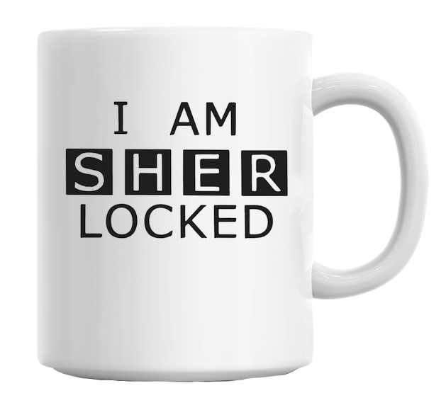 Tasse à café I Am Sherlocked 11 oz