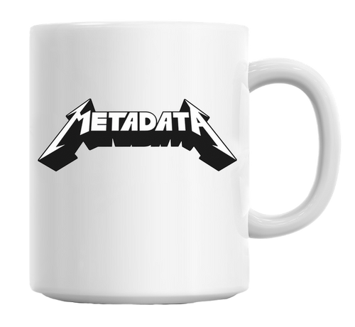 Tasse à café MetaData 11 oz