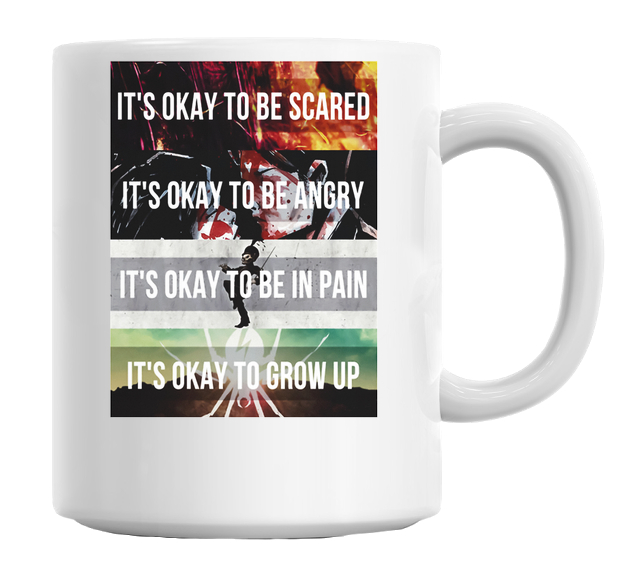 It's Okay Coffee Mug Cup 11 Oz