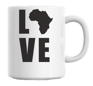 Tasse à café Love Africa 11 oz