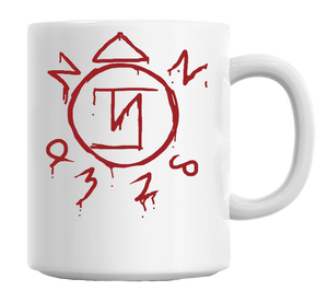 Tasse à café avec sigil d'ange 11 oz