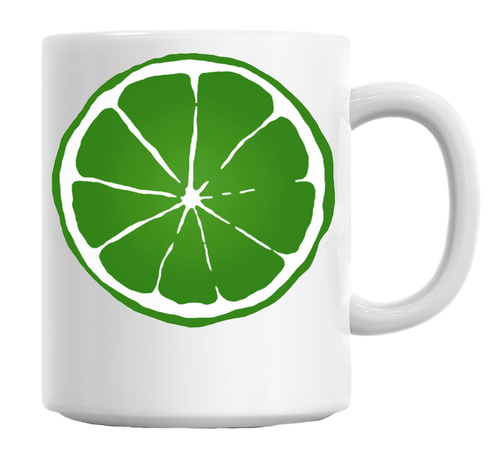 Tasse à café citron vert 11 oz