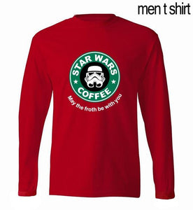 T-shirt à manches longues café Star Wars