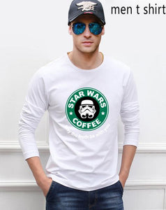 T-shirt à manches longues café Star Wars