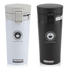 Charger l&#39;image dans la galerie, 380 ML Double Paroi En Acier Inoxydable Café Thermos Tasses Tasses Étanche Bouteille Thermique Thermocup Mode Fiole À Vide Tasses NOUVEAU