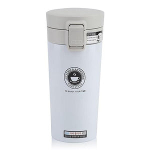 380 ML Double Paroi En Acier Inoxydable Café Thermos Tasses Tasses Étanche Bouteille Thermique Thermocup Mode Fiole À Vide Tasses NOUVEAU