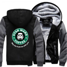 Load image into Gallery viewer, Star Wars Coffee Hoodie