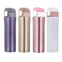 Charger l&#39;image dans la galerie, Thermos de cuisine 450ML en acier inoxydable isolé bouteille thermique tasse à café avec couvercle Darrafa Termica voyage Drinkware