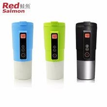 Charger l&#39;image dans la galerie, 410 ml Intelligent Voiture Auto Chauffage Tasse Température Réglable Voiture Bouillante Tasse Affichage Numérique Bouilloire Véhicule Thermos 3 Couleurs