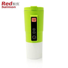 Charger l&#39;image dans la galerie, 410 ml Intelligent Voiture Auto Chauffage Tasse Température Réglable Voiture Bouillante Tasse Affichage Numérique Bouilloire Véhicule Thermos 3 Couleurs