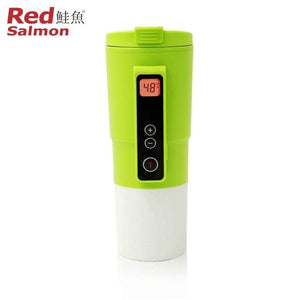 410 ml Intelligent Voiture Auto Chauffage Tasse Température Réglable Voiture Bouillante Tasse Affichage Numérique Bouilloire Véhicule Thermos 3 Couleurs