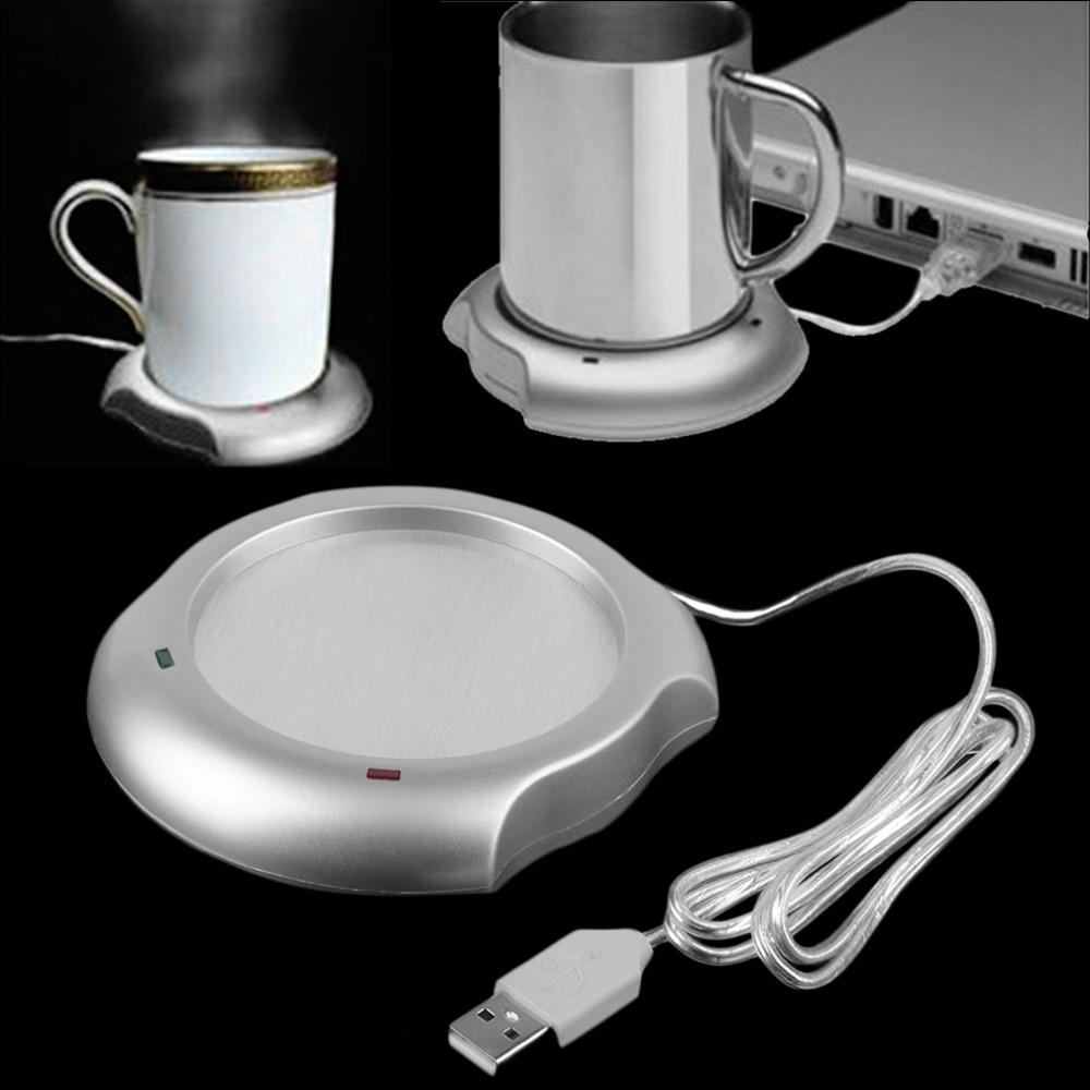 Ménage USB isolation sous-verre chauffage isolation thermique électrique multifonction tasse à café tasse tapis Pad maison accessoires utiles