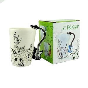 2018 offre spéciale nouveauté Art tasse en céramique tasse Instrument de musique Note Style café lait tasse cadeau de noël bureau à domicile verres