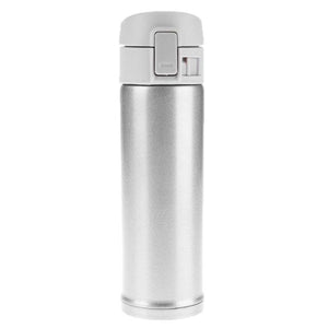 500 ml en acier inoxydable isolé thermos tasse fiole à vide tasse à café boisson bouteille portable voyage voiture verre à eau avec couvercle rebondissant