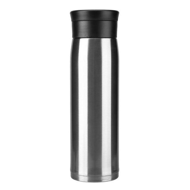 550 ml En Acier Inoxydable Fiole À Vide Tasse Thermique Double Usage Isolation Thermique Tasse De Voyage Thermos Tasse À Café Boisson Bouteille D'eau