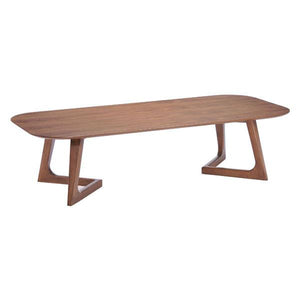 Zuo Park West Coffee Table in Walnut