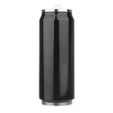 Load image into Gallery viewer, 350ml Stainless Steel Insulated Water Bottle Vacuum Flask Mug Large Capacity Thermal Mug Coffee Coke Leak-proof With Straw