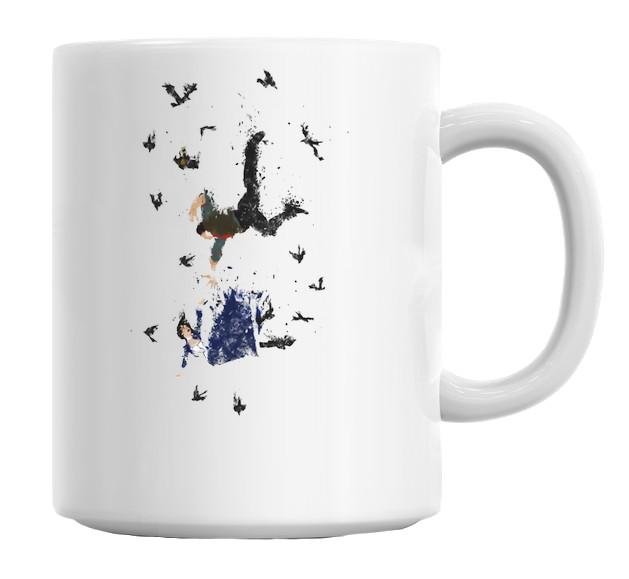 Tasse à café en chute libre 11 oz