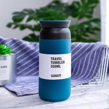 Charger l&#39;image dans la galerie, 350ML tasse à café tendance créative coréenne étudiant tasse hommes et femmes bureau vide 304 tasse en acier inoxydable livraison directe